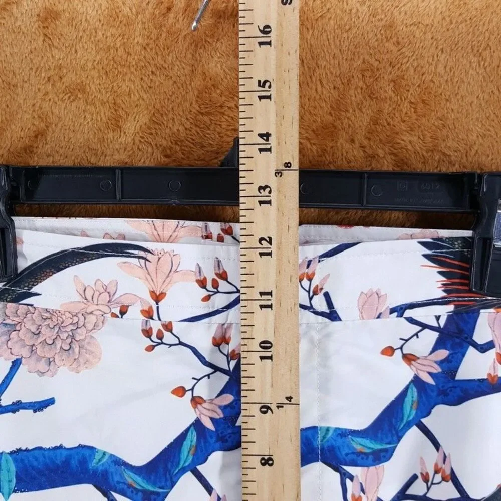 ORLEBAR BROWN Mens Swimwear Sz 40 White Floral Swim Shorts BULLDOG Fantasy $395